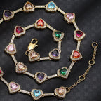 The Rainbow Heart Necklace — photo 2