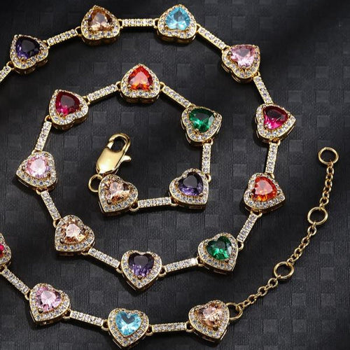 The Rainbow Heart Necklace — photo 2