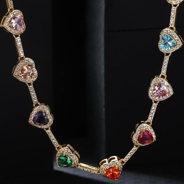 The Rainbow Heart Necklace — photo 5