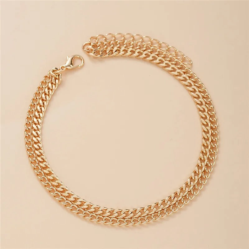 The Thick & Thin Anklet Set — photo 5