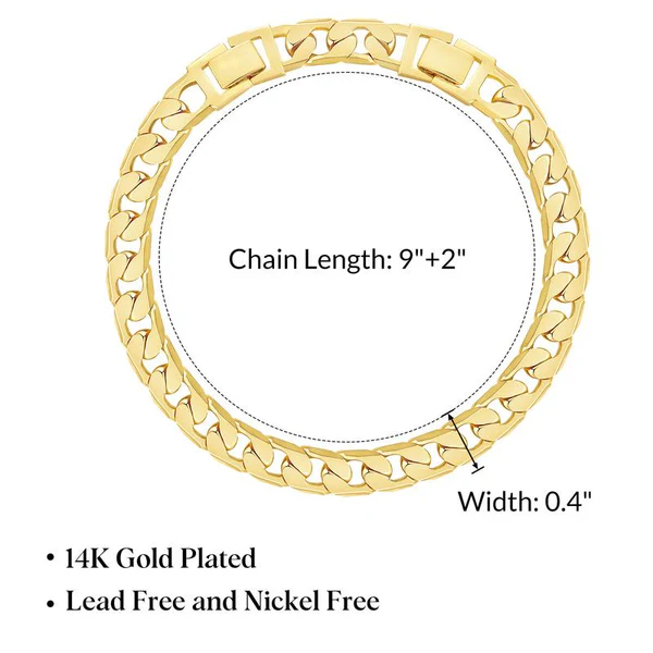 The Chunky Link Anklet Set — photo 12