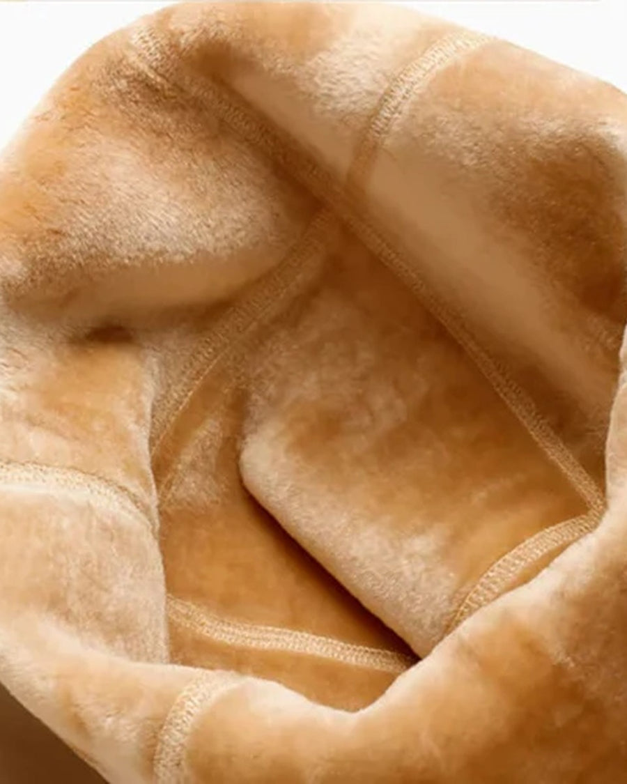 Thick, soft fleece lining